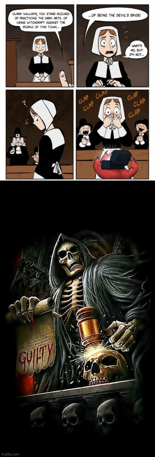 Witchcraft | image tagged in guilty,witchcraft | made w/ Imgflip meme maker