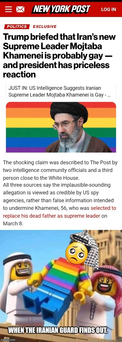 New Ayatollah may be Rainbow Tribe member | image tagged in iranian,leader,alternative,lifestyle | made w/ Imgflip meme maker
