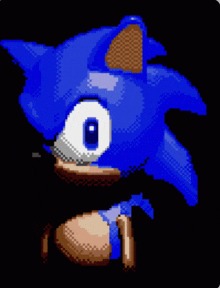 Sonic’s stare | image tagged in sonic s stare | made w/ Imgflip meme maker