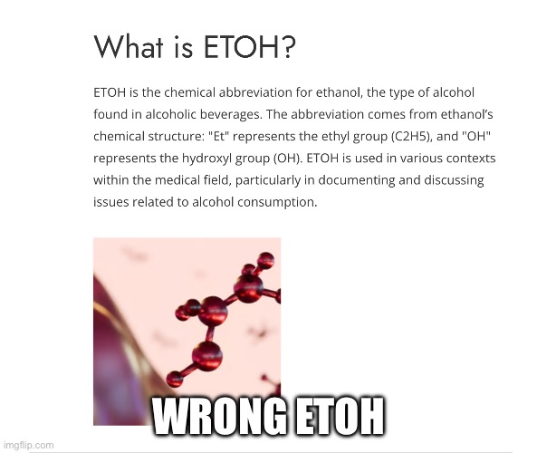 Wrong ETOH | WRONG ETOH | image tagged in etoh | made w/ Imgflip meme maker