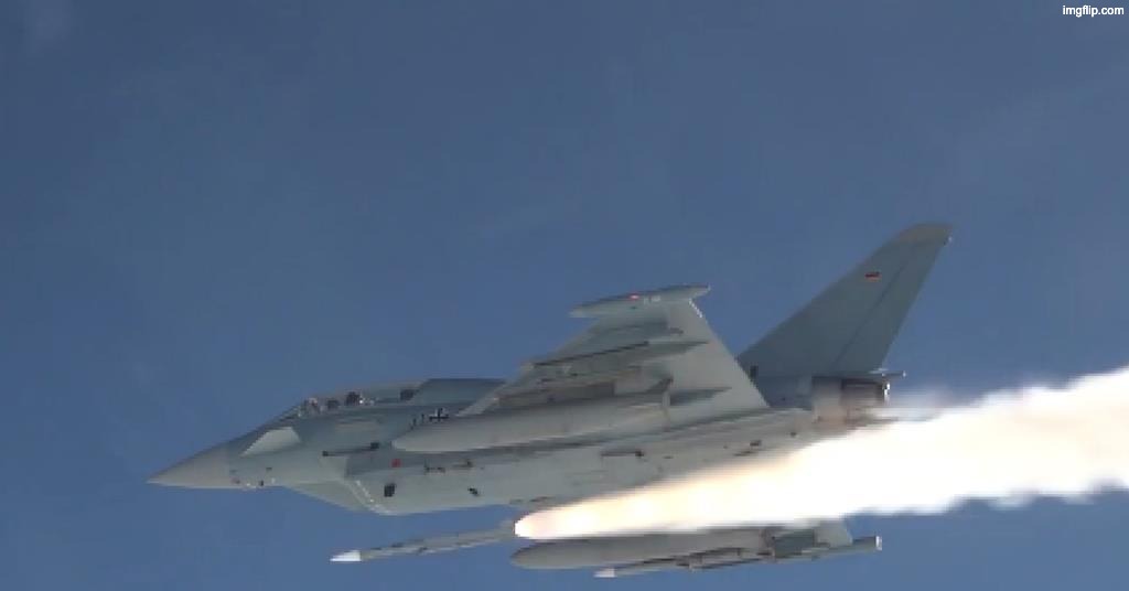 luftwaffes first meteor missile | made w/ Imgflip meme maker