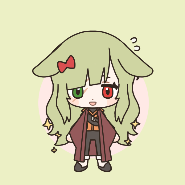 High Quality demihuman dragnoc (bunny) Blank Meme Template