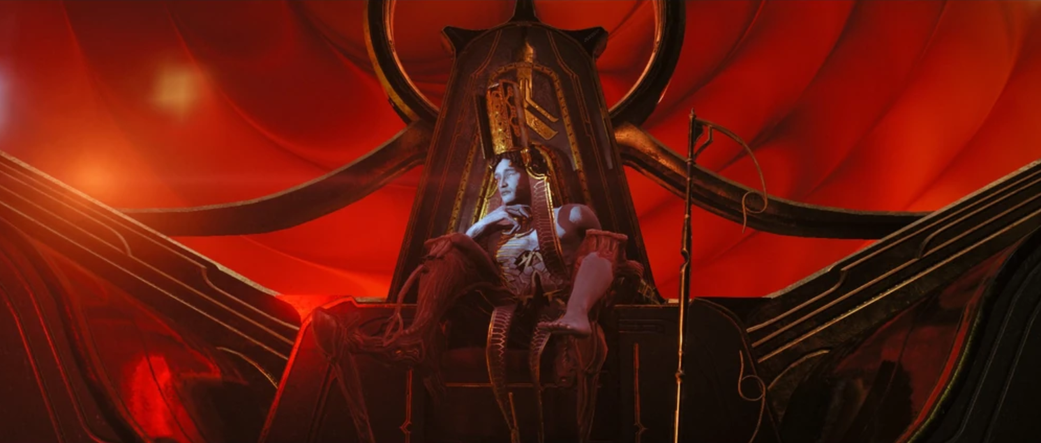 Ballas on his Throne Blank Meme Template