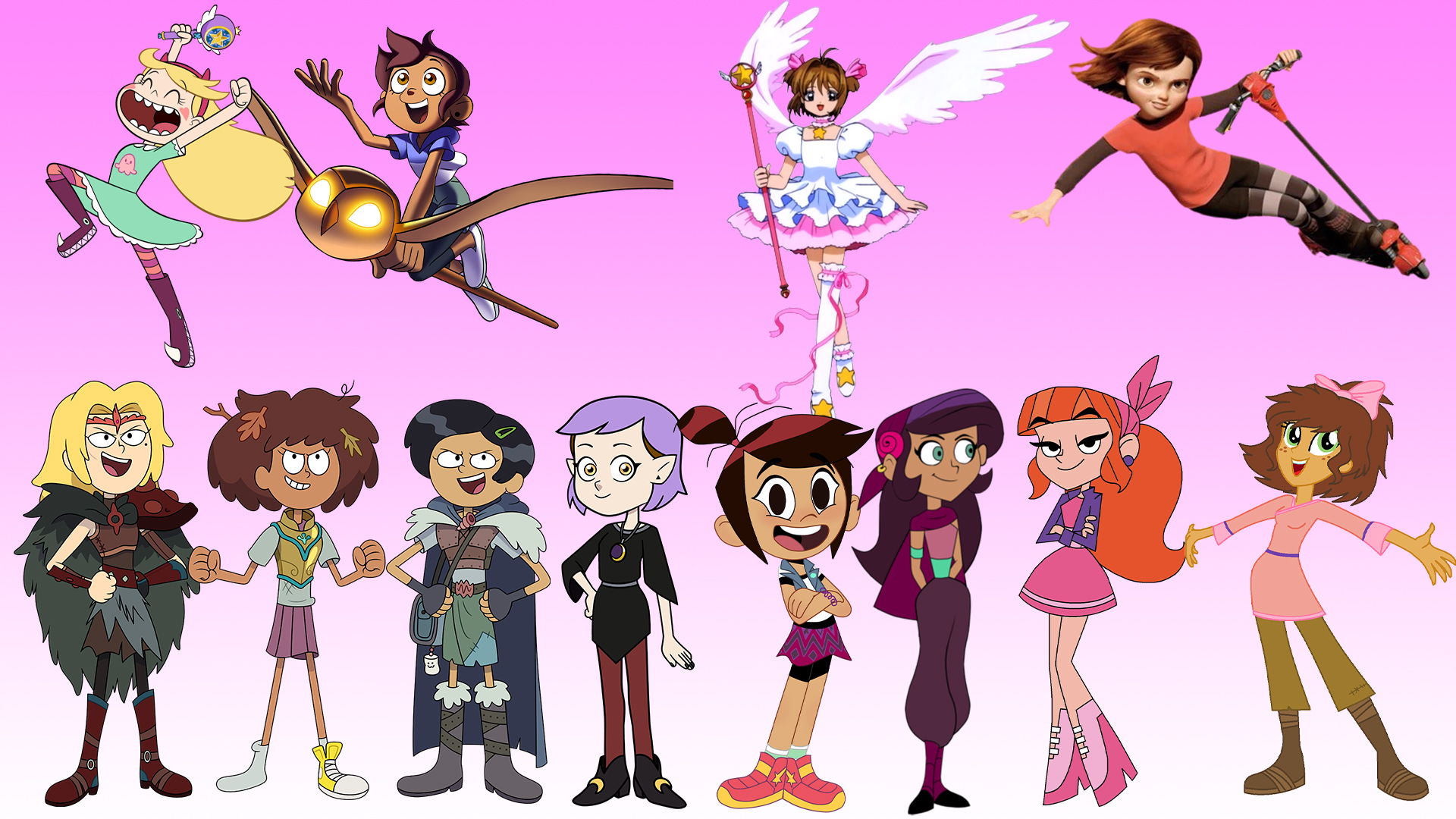 12 Dudettes (New) Blank Meme Template