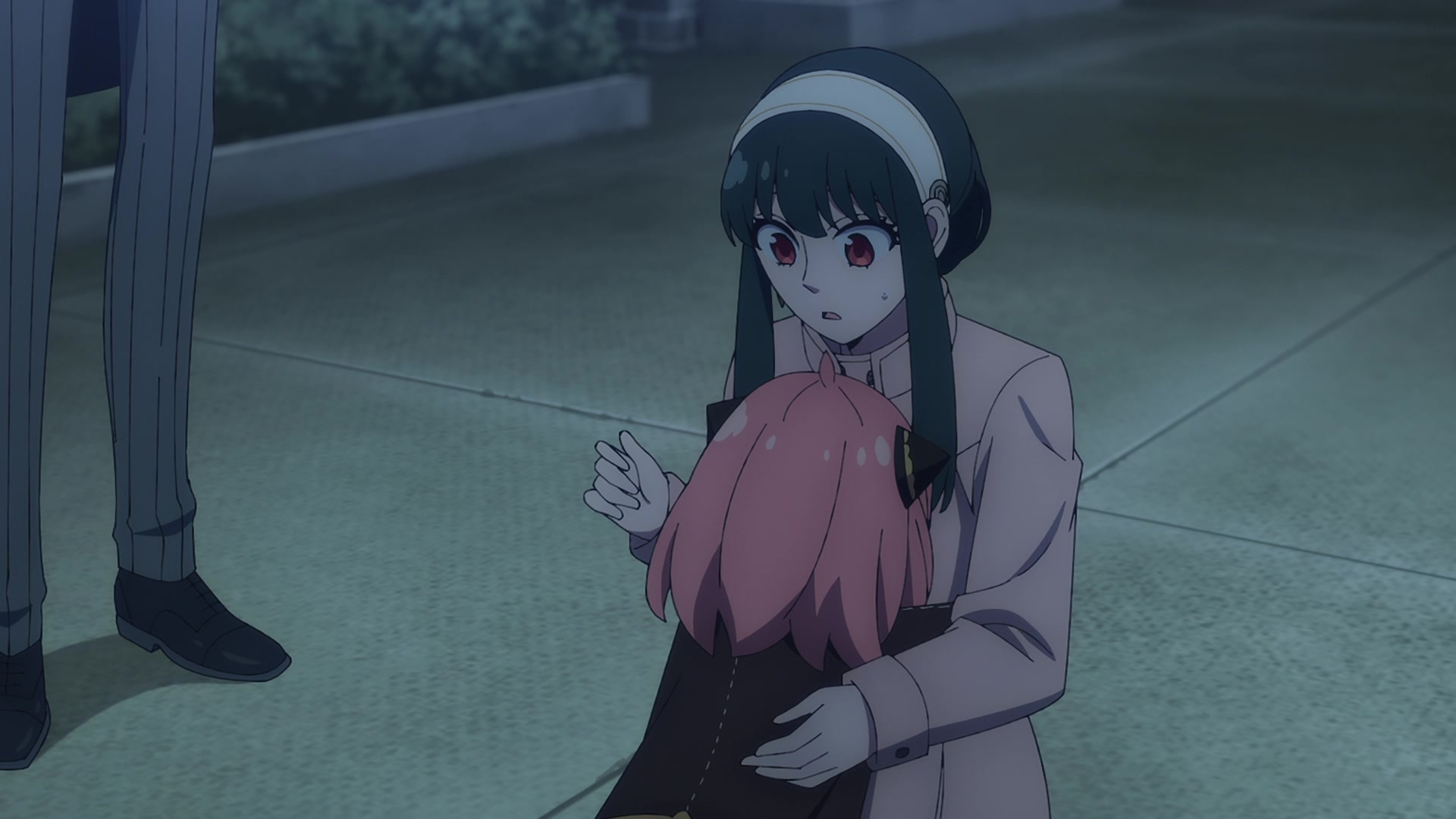 anya in yor's arms Blank Meme Template