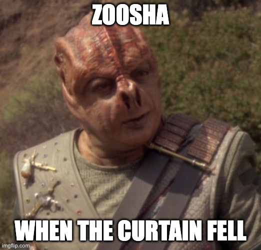 K-Smog & Batboy, their grunt-flipping revealed | ZOOSHA; WHEN THE CURTAIN FELL | image tagged in darmok | made w/ Imgflip meme maker