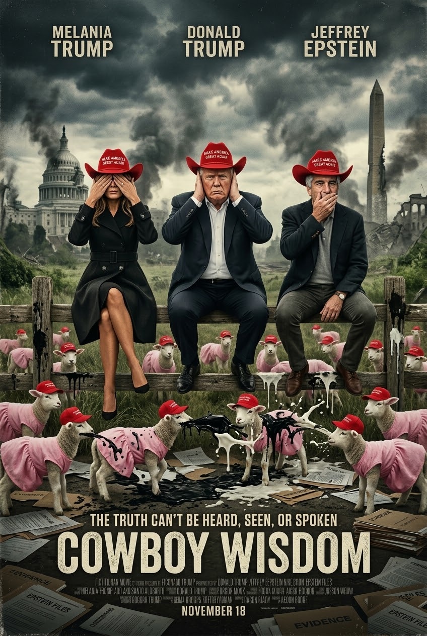 COWBOY WISDOM Blank Meme Template