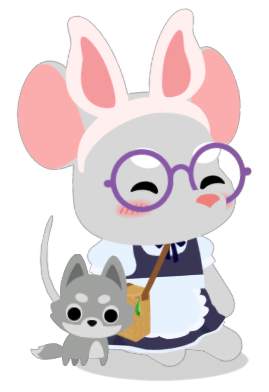 Alice Mousehead Sitting Blank Meme Template