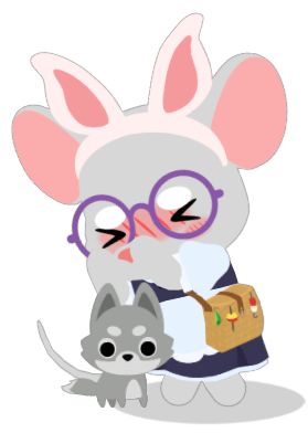 Alice Mousehead EMBARRASSED >:3 Blank Meme Template