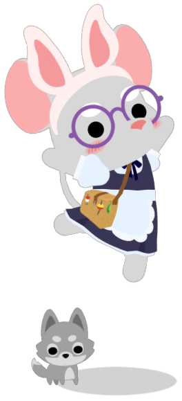 Alice Mousehead JUMPING Blank Meme Template