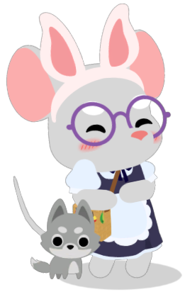 Alice Mousehead Laughing :3 Blank Meme Template