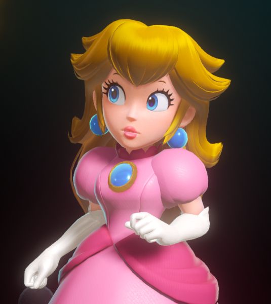 Princess Peach Blank Meme Template