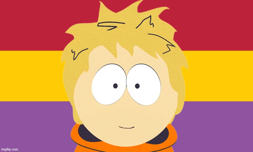 kenny flag | image tagged in second republic of spain flag,kenny,south park,icons | made w/ Imgflip meme maker