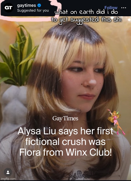 what on earth did i do to get suggested this shi | made w/ Imgflip meme maker