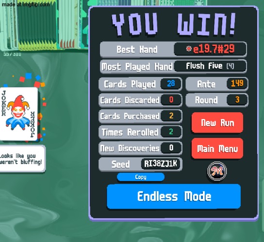 i won!!! | made w/ Imgflip meme maker