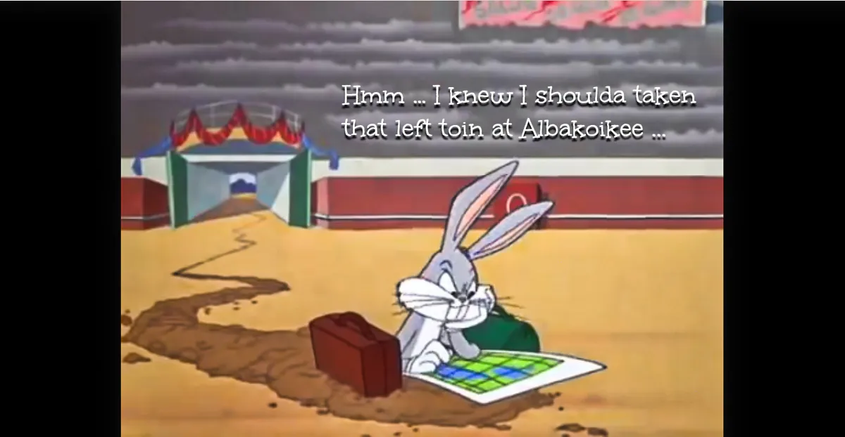 Bugs Bunny Bull ring Blank Meme Template