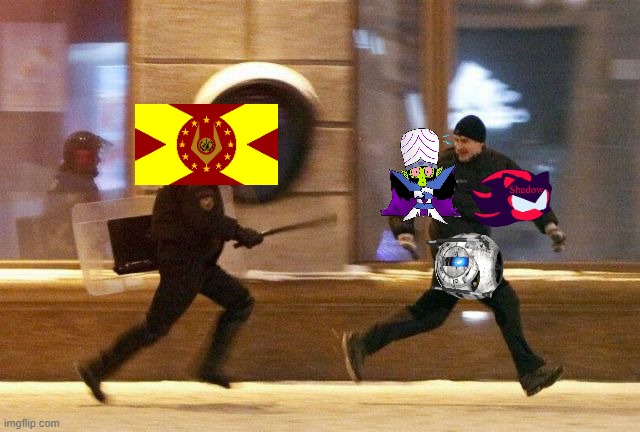 Police Chasing Guy | image tagged in police chasing guy | made w/ Imgflip meme maker