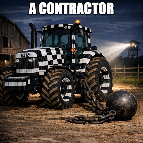 contractor | A CONTRACTOR | image tagged in contractor,funny meme,kewlew | made w/ Imgflip meme maker