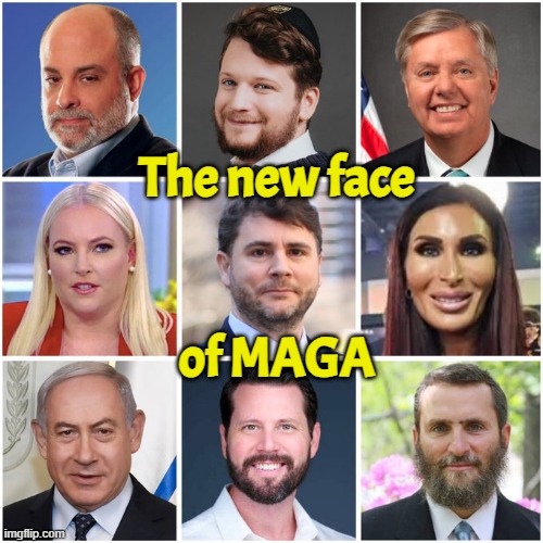 Meet the new MAGA agenda | The new face; of MAGA | image tagged in israel,iran,maga,america first,ww3,terrorists | made w/ Imgflip meme maker