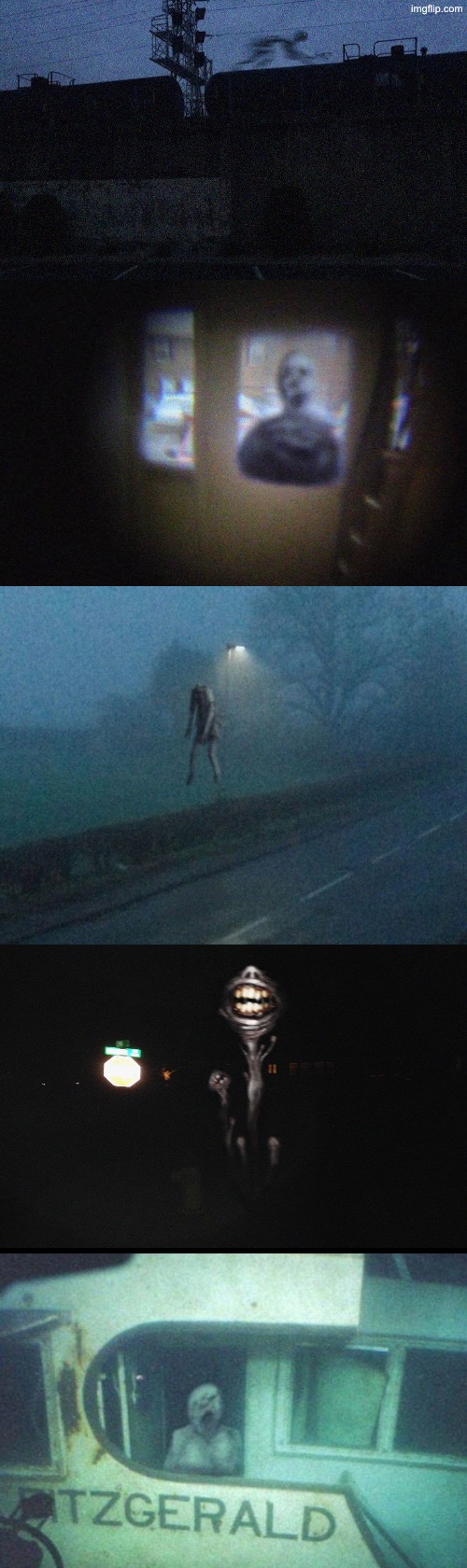 Faces From The Boiler Room Of Hell & Headless Girl | image tagged in creepy face,horror,the boiler room of hell,ghosts,oh hell no,what a terrible day to have eyes | made w/ Imgflip meme maker