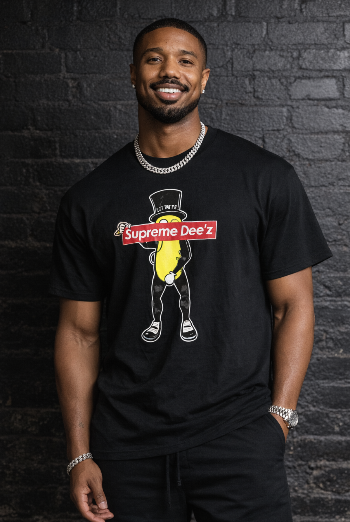 Micheal B Jordan Oscar Blank Meme Template