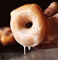 cream donut Blank Meme Template