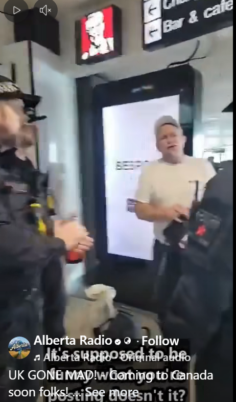 UIK Police arresting Facebooker Blank Meme Template