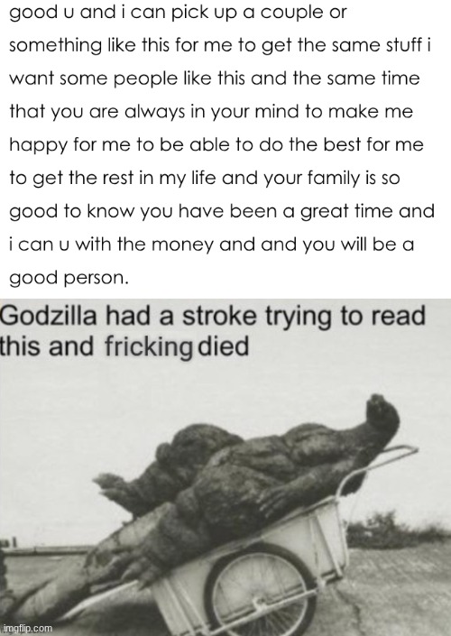 this is a title | image tagged in godzilla had a stroke trying to read this and fricking died,stroke | made w/ Imgflip meme maker