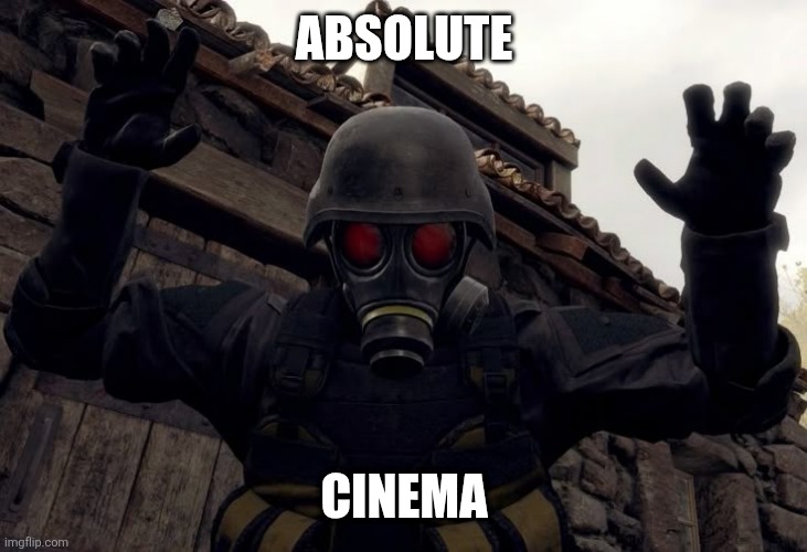 Absolute CINEMA H.U.N.K | ABSOLUTE; CINEMA | image tagged in absolute cinema | made w/ Imgflip meme maker