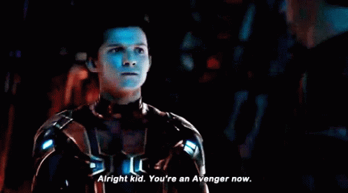 You are an avenger now Blank Meme Template