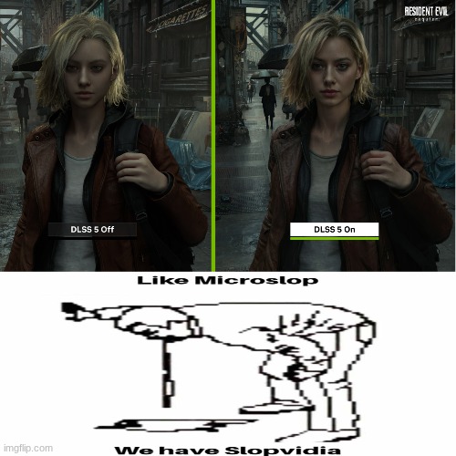 Microslop | image tagged in microsoft | made w/ Imgflip meme maker