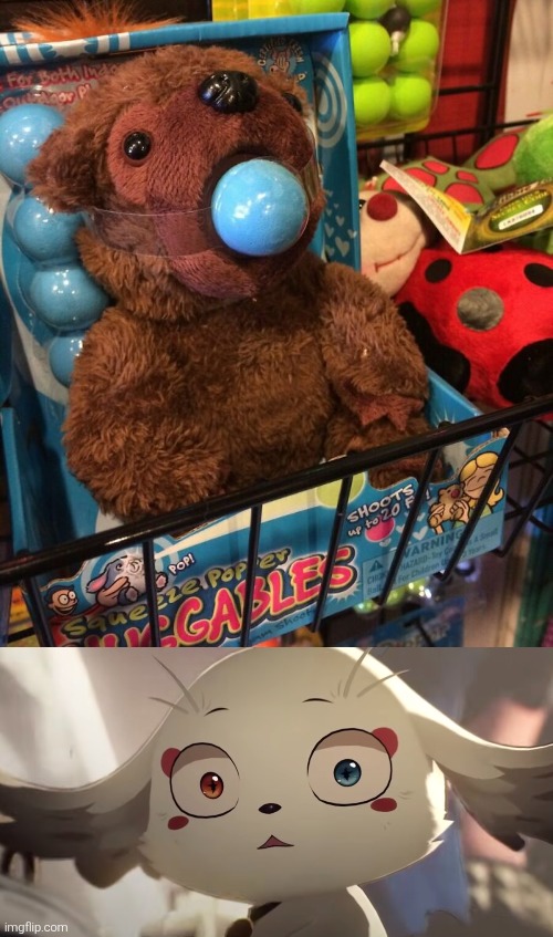 I have several questions about that mouth... | image tagged in toy,balls,mouth | made w/ Imgflip meme maker