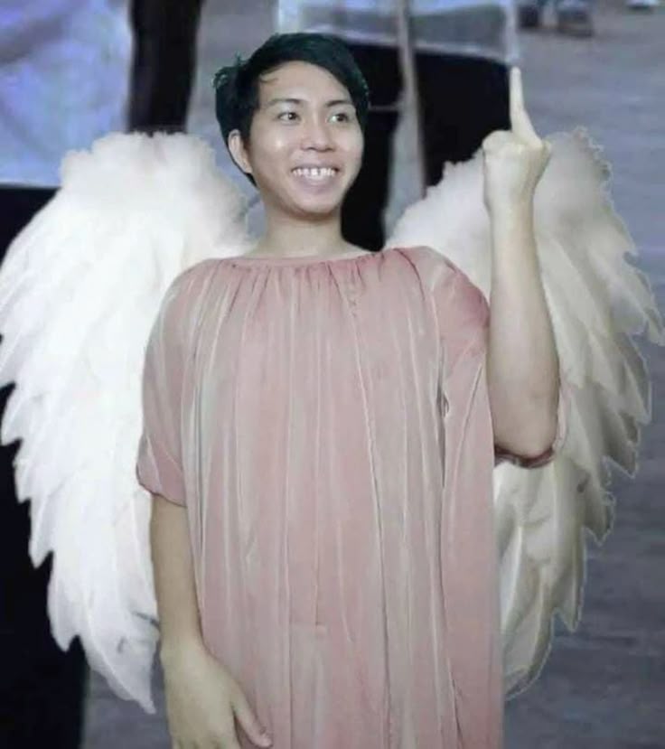 ANGEL SASA GURL Blank Meme Template
