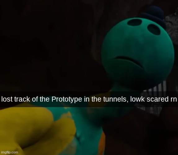 If Doey the Doughman had Snapchat | lost track of the Prototype in the tunnels, lowk scared rn | made w/ Imgflip meme maker