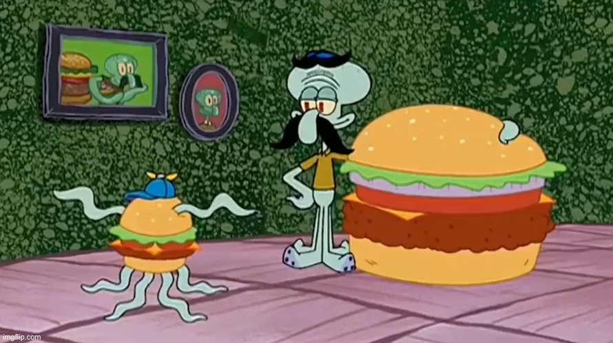 what the fuck is going on in spongebob | made w/ Imgflip meme maker