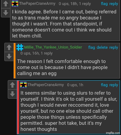 An add-on to my last post here (W ThePaperCraneArmy) | made w/ Imgflip meme maker