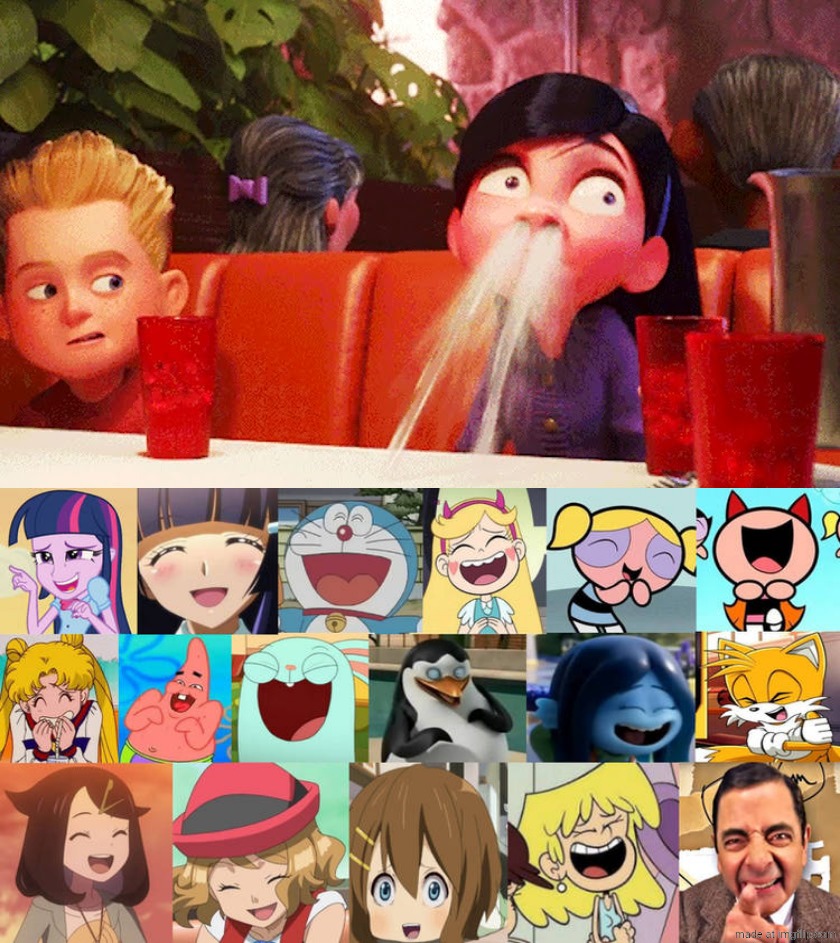 Goodasio3 team Laughing At Violet Parr | image tagged in who's laughing at violet parr,deviantart,disney,pixar,the incredibles,deviantart week | made w/ Imgflip meme maker