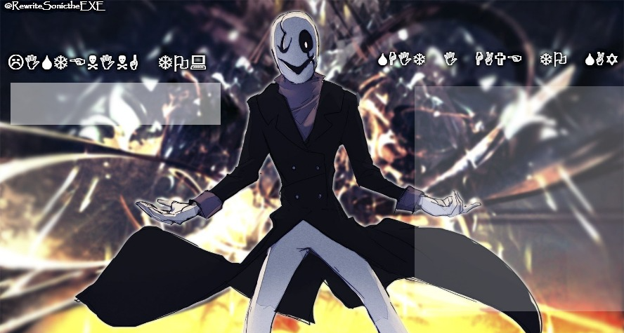 Rewrite gaster temp Blank Meme Template