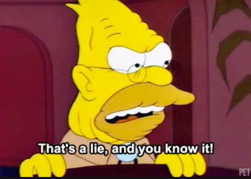 That's a lie, and you know it! Blank Meme Template