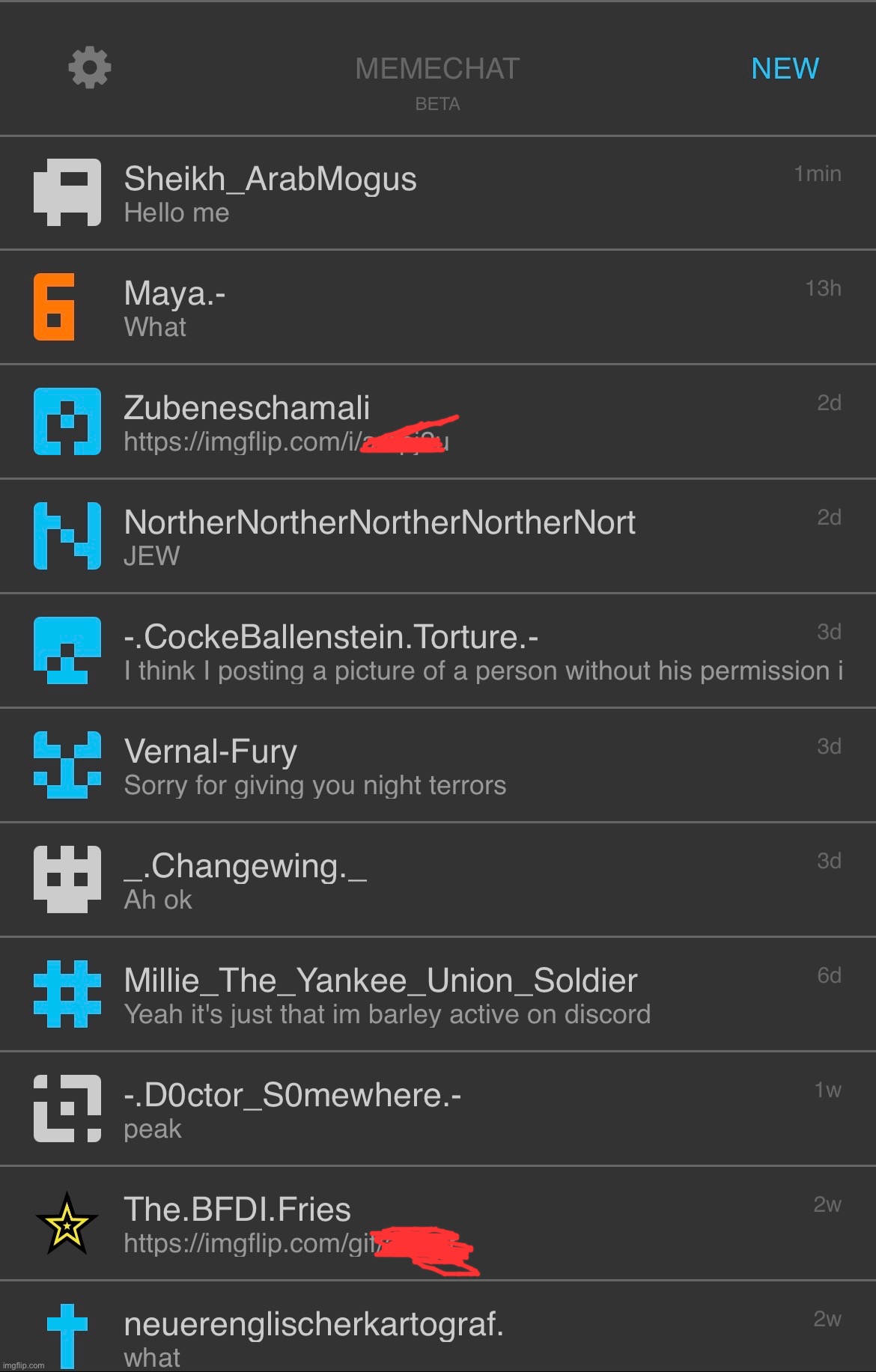 Memechat reveal | made w/ Imgflip meme maker