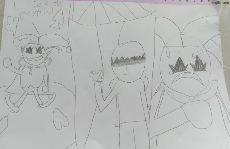 comic I made in like grade 5 | made w/ Imgflip meme maker