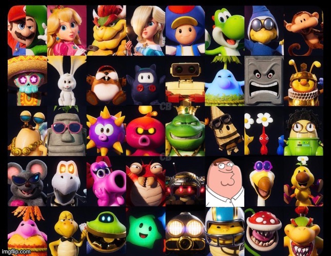 damn they got everyone in this movie | made w/ Imgflip meme maker