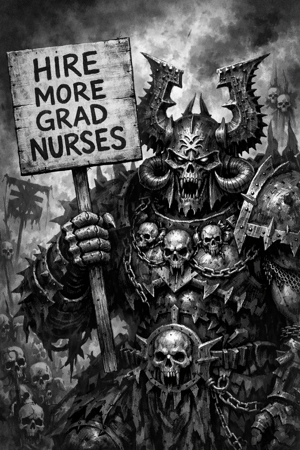 Healthcare in the grimdark Blank Meme Template