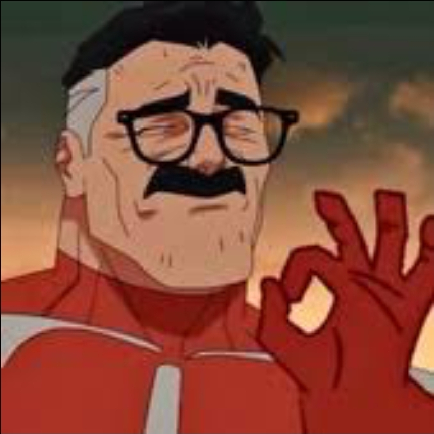 Omni man Blank Meme Template