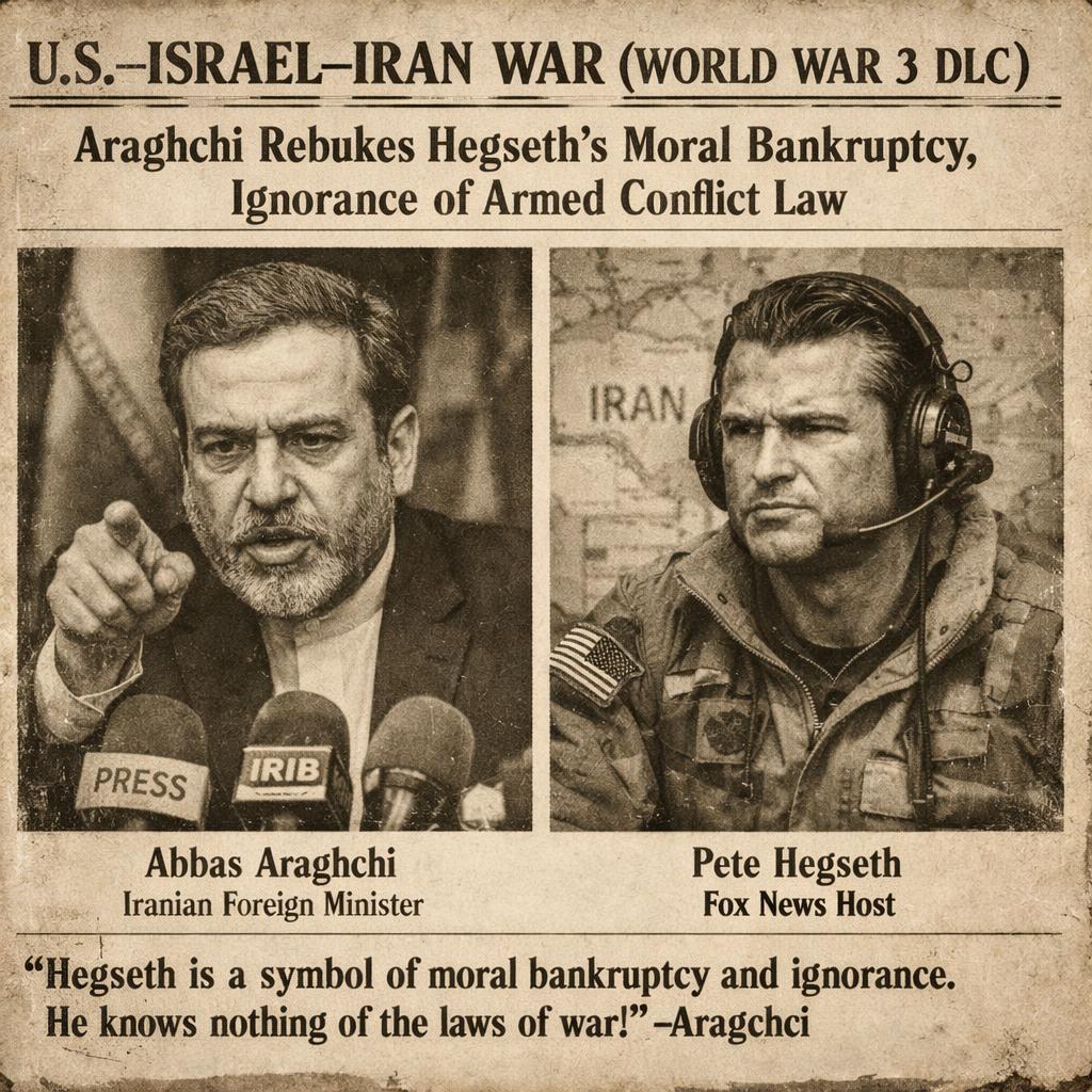 US–Israel–Iran War (World War 3 DLC) Blank Meme Template