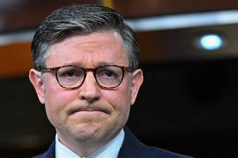 Mike Johnson Frowning Blank Meme Template