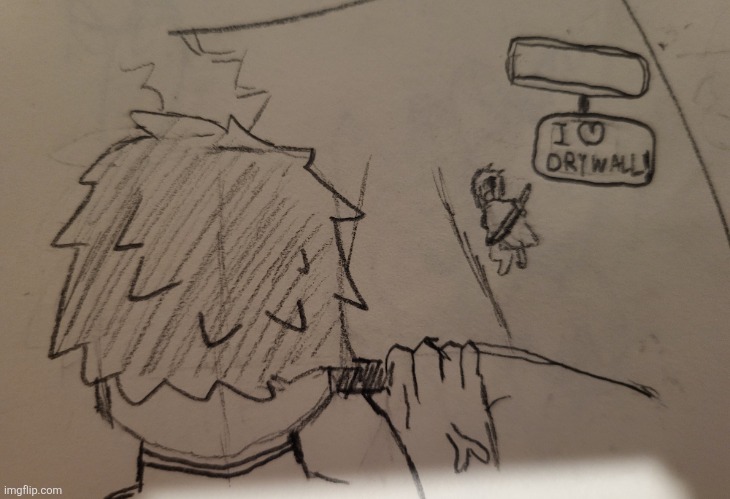 drawing is basic but i can do better | image tagged in thorn runs over daikon | made w/ Imgflip meme maker