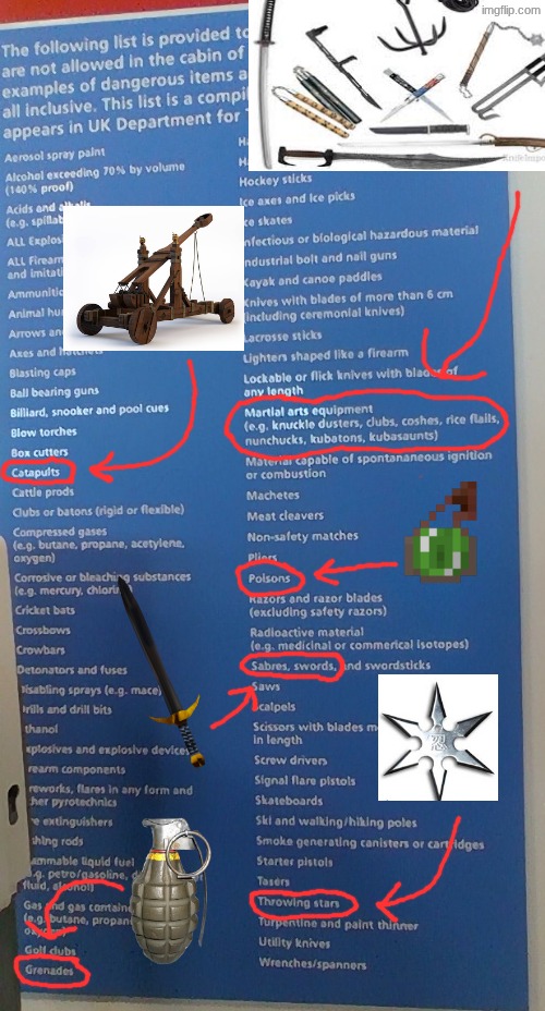 i like to imagine every item was brought at least once | made w/ Imgflip meme maker