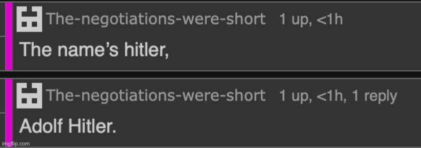 W SC_the_gene-loves-jezebel_fan lol | image tagged in hitler adolf hitler | made w/ Imgflip meme maker