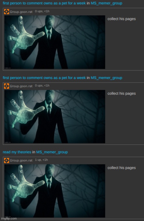 collect his pages | made w/ Imgflip meme maker